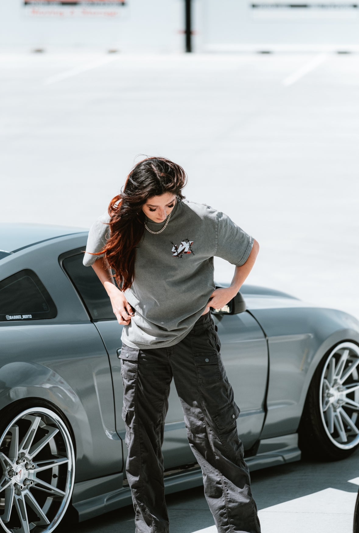 "GOOD VIBES" Countach Oversized Tee