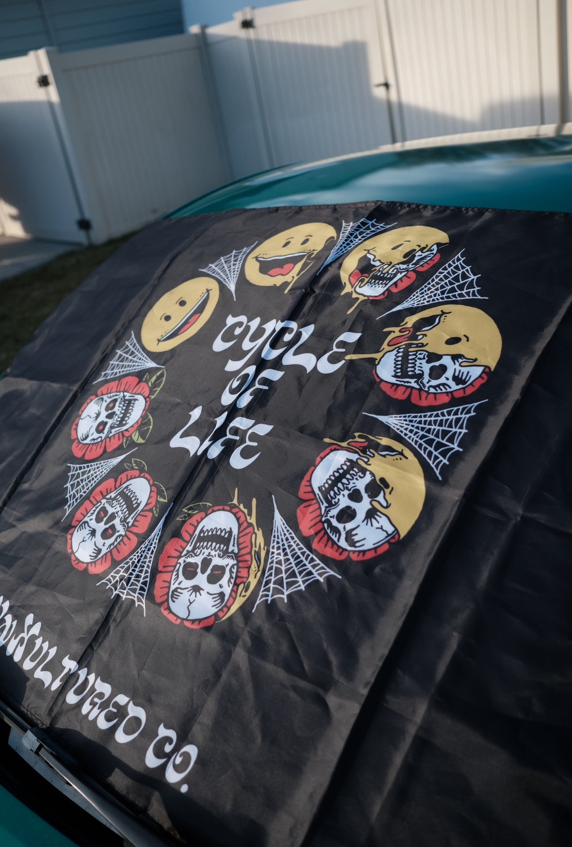 Cycle of Life Flag