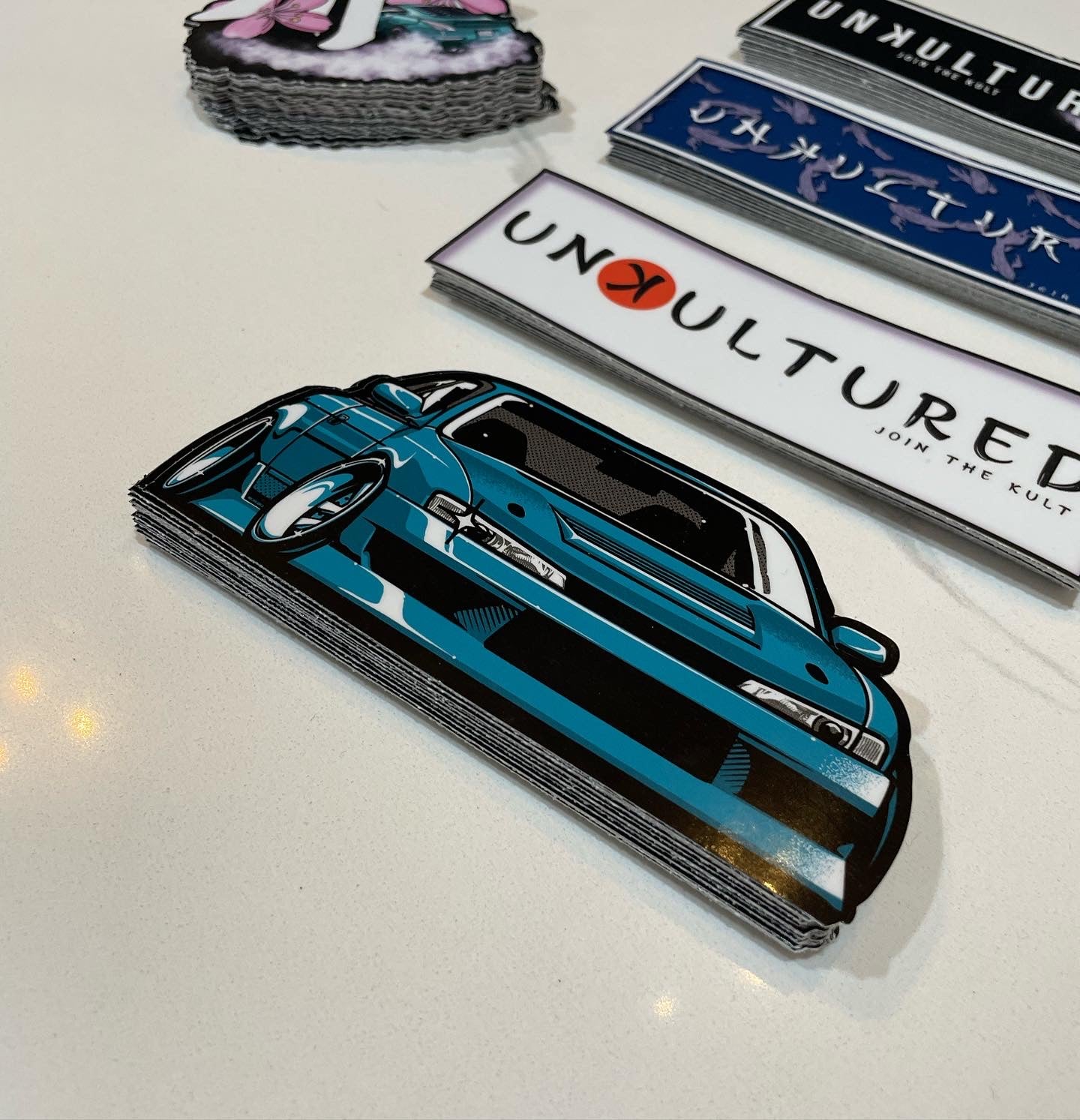 Teal S14 Sticker