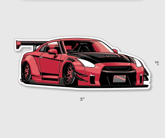 Red R35 Sticker