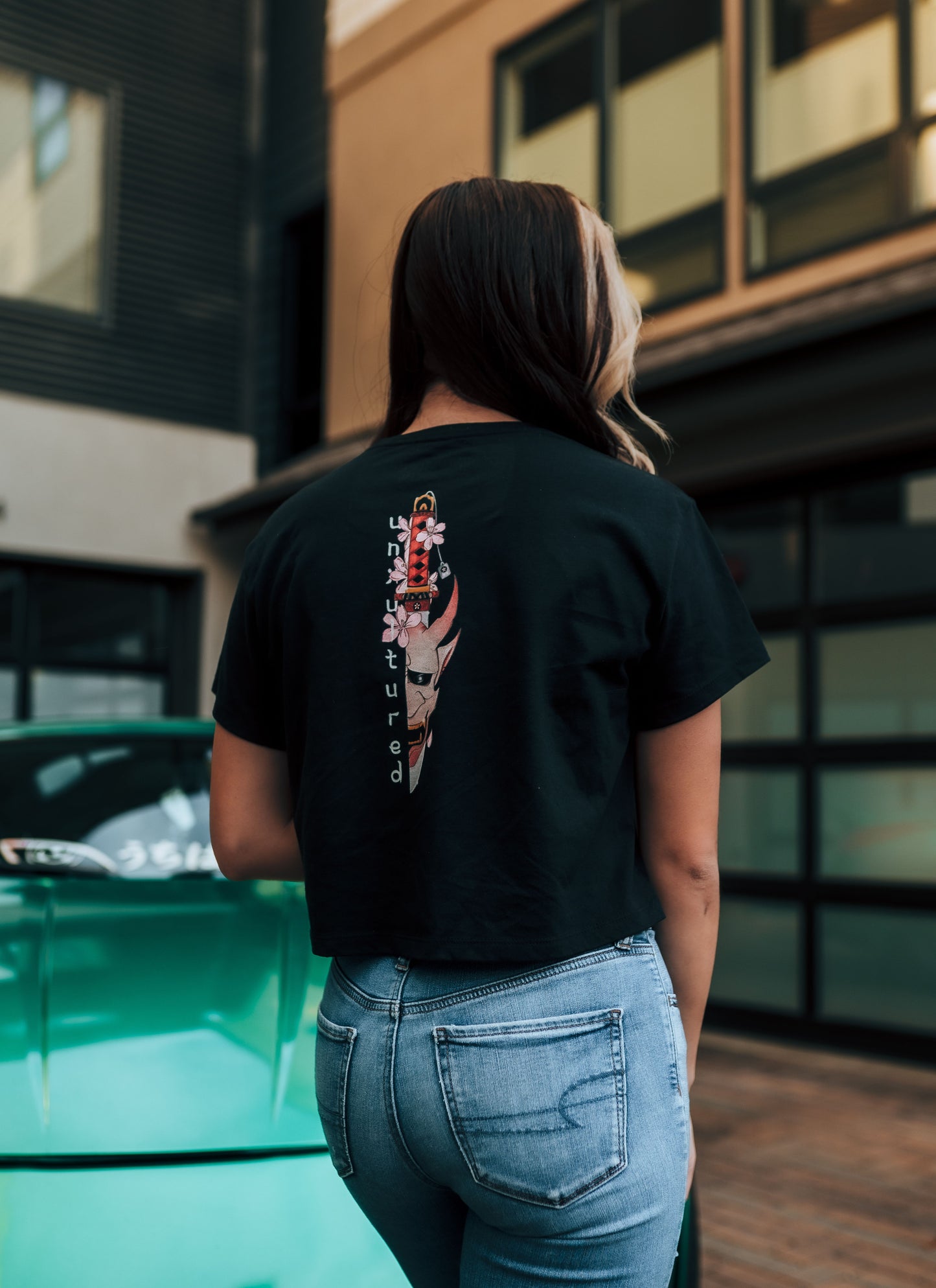 Twin TT's Blossom Crop Top