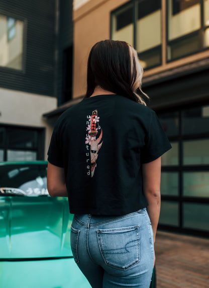 Twin TT's Blossom Crop Top